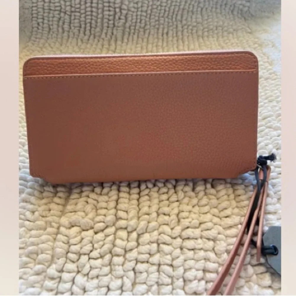 -Nwt! ALL SAINTS WALLET wristlet elasto pink fetch